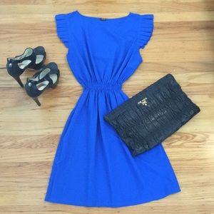 Royal blue Minkie London from TopShop dress